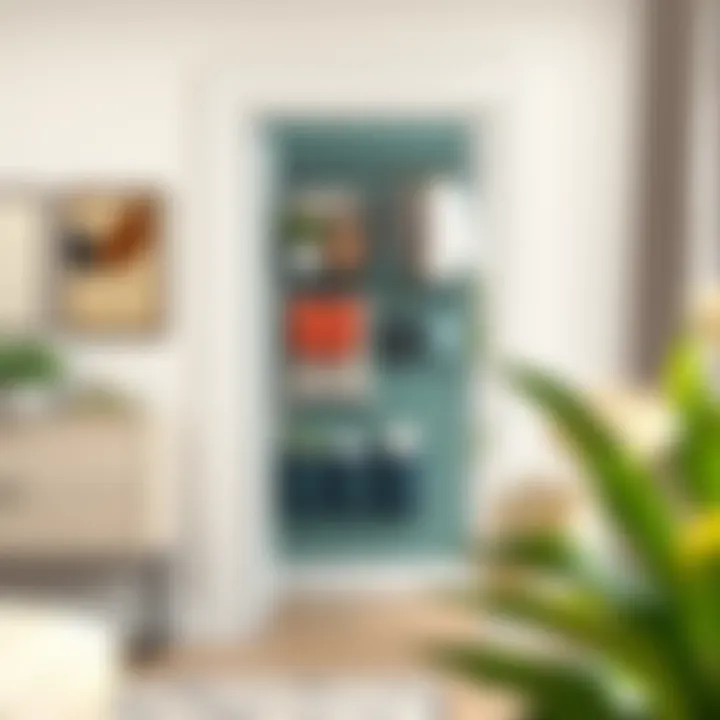 Aesthetic appeal of door hanging organizers enhancing interior decor
