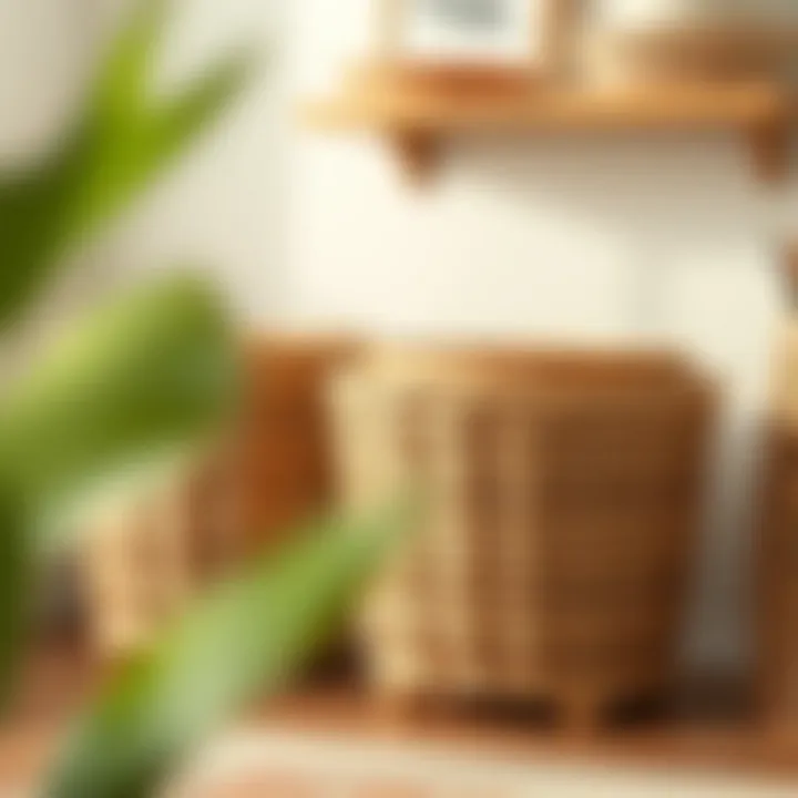 Maintenance tips for storage baskets illustrated