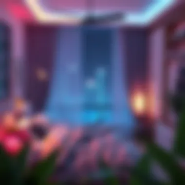 Setting the Mood with RGB Lighting in Bedrooms Cozy bedroom ambiance created with RGB light bulbs