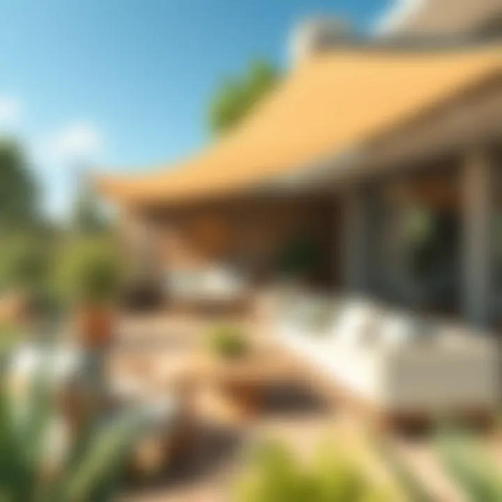 Eco-friendly home utilizing shading techniques