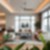 Elegant living room showcasing modern Smiths Home Furnishings