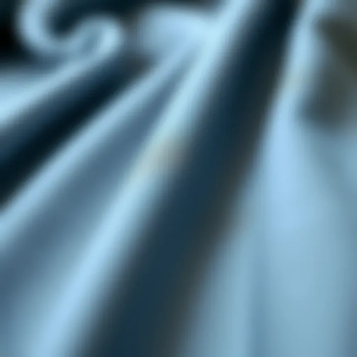 Quality Craftsmanship in Textiles Close-up of high-quality fabric used in Smiths Home Furnishings