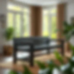 The Aesthetic and Functional Appeal of Dark Wood Bench Seats Introduction