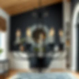 The Aesthetic and Functional Impact of Black Metal Dining Room Chandeliers Introduction