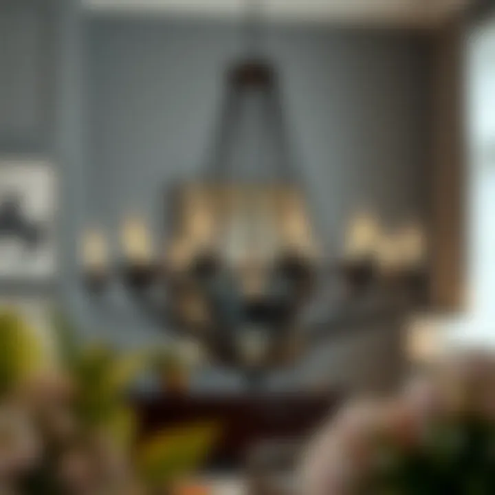 The Aesthetic and Functional Impact of Black Metal Dining Room Chandeliers Summary