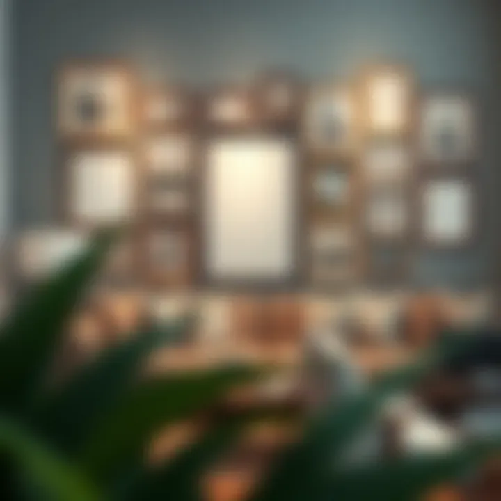Notable The Art of Arranging Collages of Picture Frames on Walls