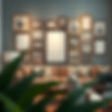 Notable The Art of Arranging Collages of Picture Frames on Walls Notable The Art of Arranging Collages of Picture Frames on Walls