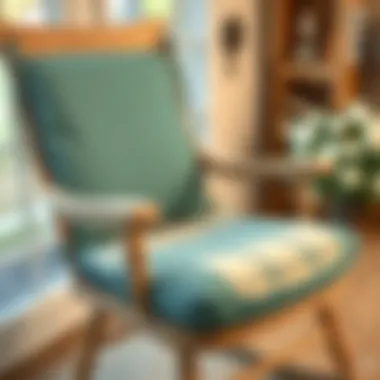 Maintenance tips for preserving rocking chair cushions