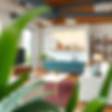 A modern furniture setup featuring Formica sheets