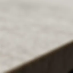 A close-up of a textured Formica sheet showcasing its finish