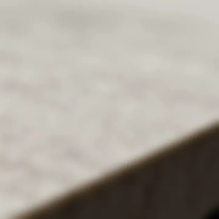 A close-up of a textured Formica sheet showcasing its finish