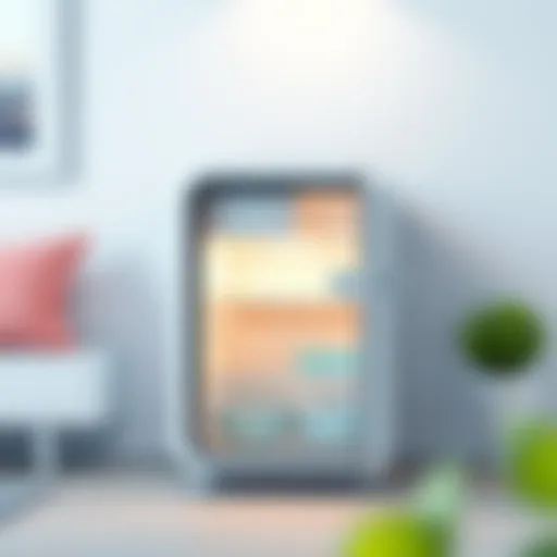 Compact mini fridge providing energy-efficient cooling